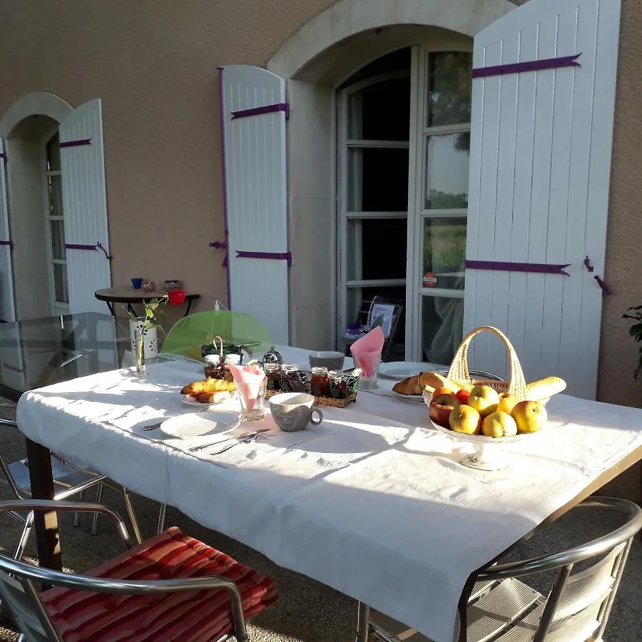 **** Couette-café Bed and Breakfast Vents d'Anges à Sainte-Cécile-les-Vignes France